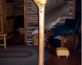 Twisted fir tree lamp