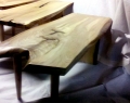 Red Oak Trestle Tables